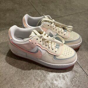 Nike Air Force 1 Shadow Coconut Milk Sneakers | Women’s 7.5